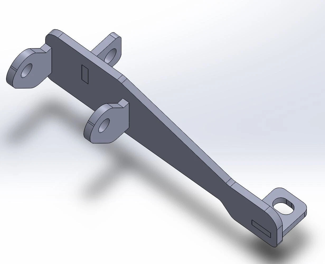 Holden Grey motor Alternator conversion bracket