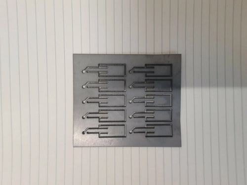 FC Holden Seat trim stainless mould clips