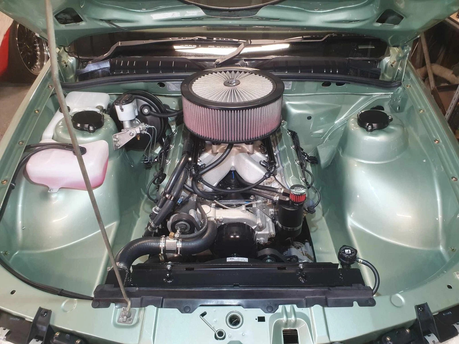 Brake master cylinder upgrade BKT stainless steel.