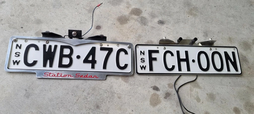 FE FC Rear Number Plate Bracket mount.