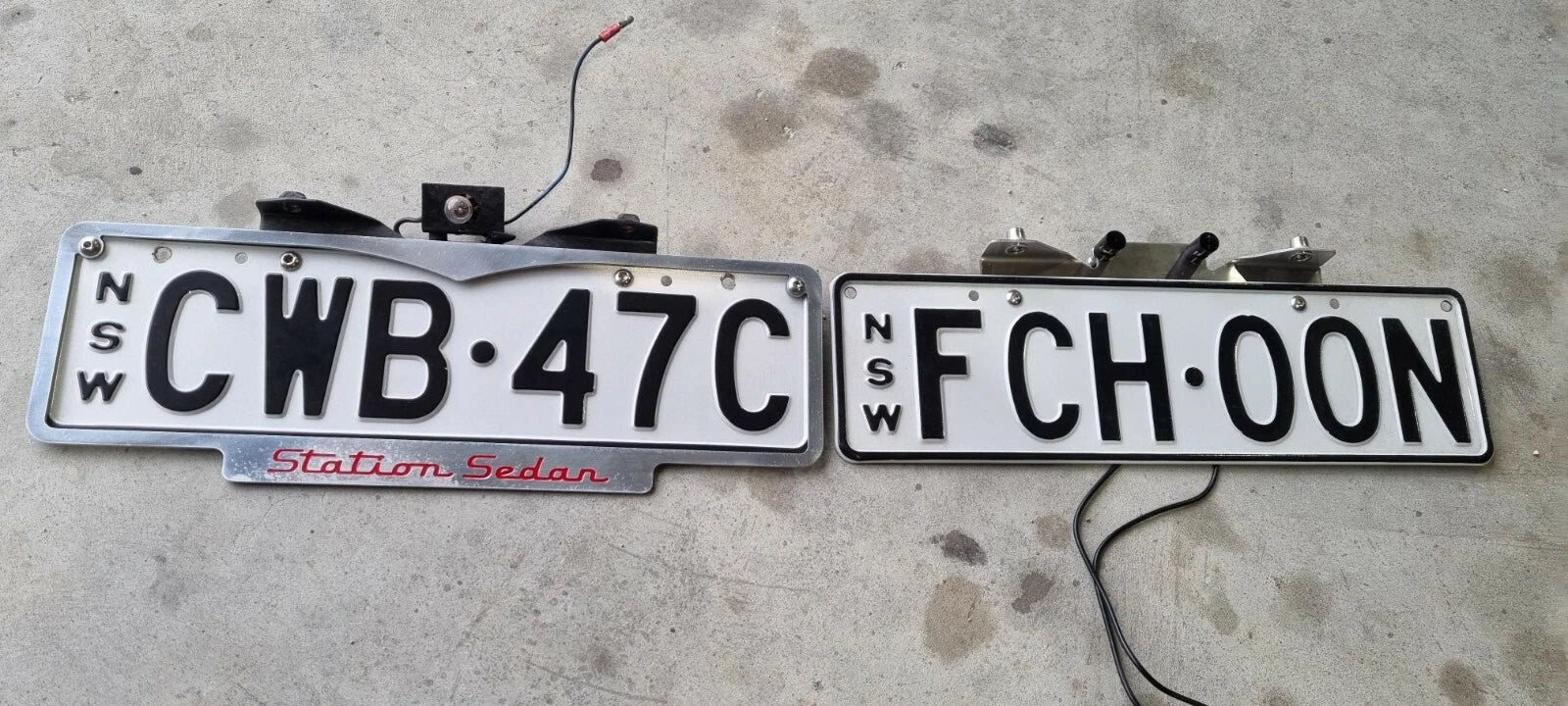 FE FC Rear Number Plate Bracket mount.