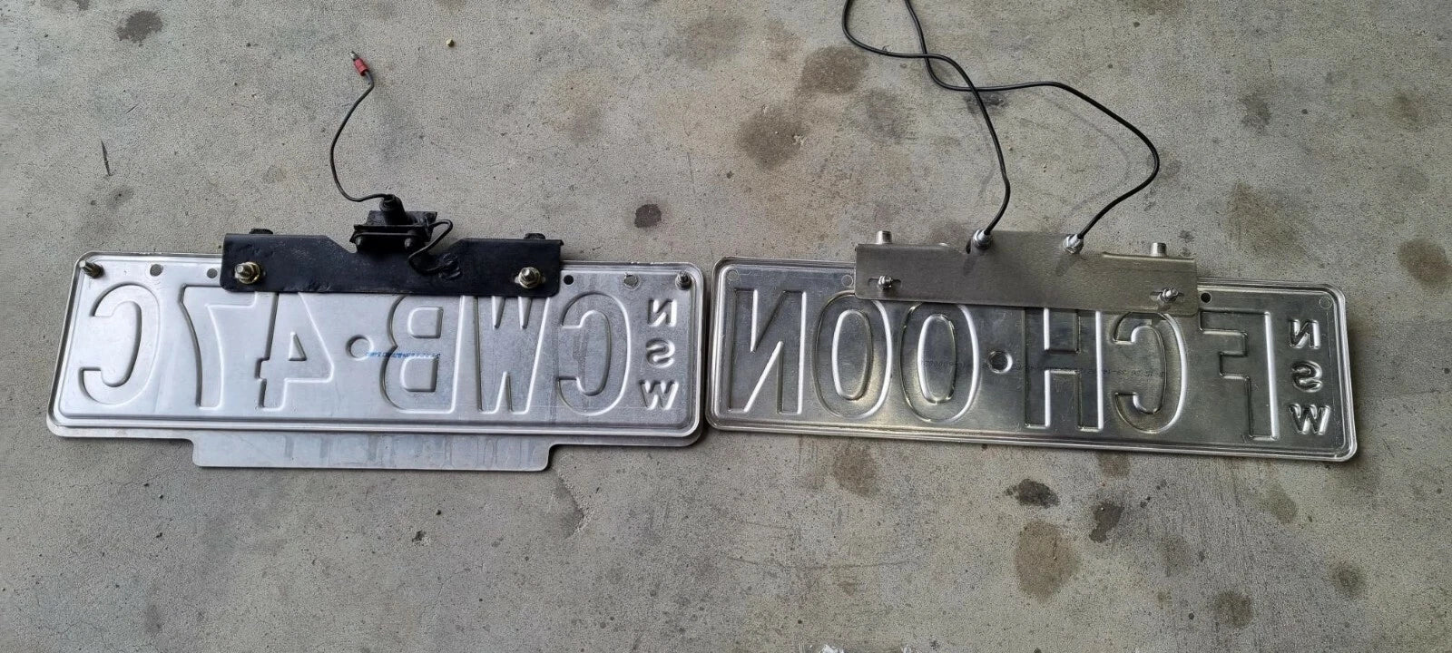 FE FC Rear Number Plate Bracket mount.